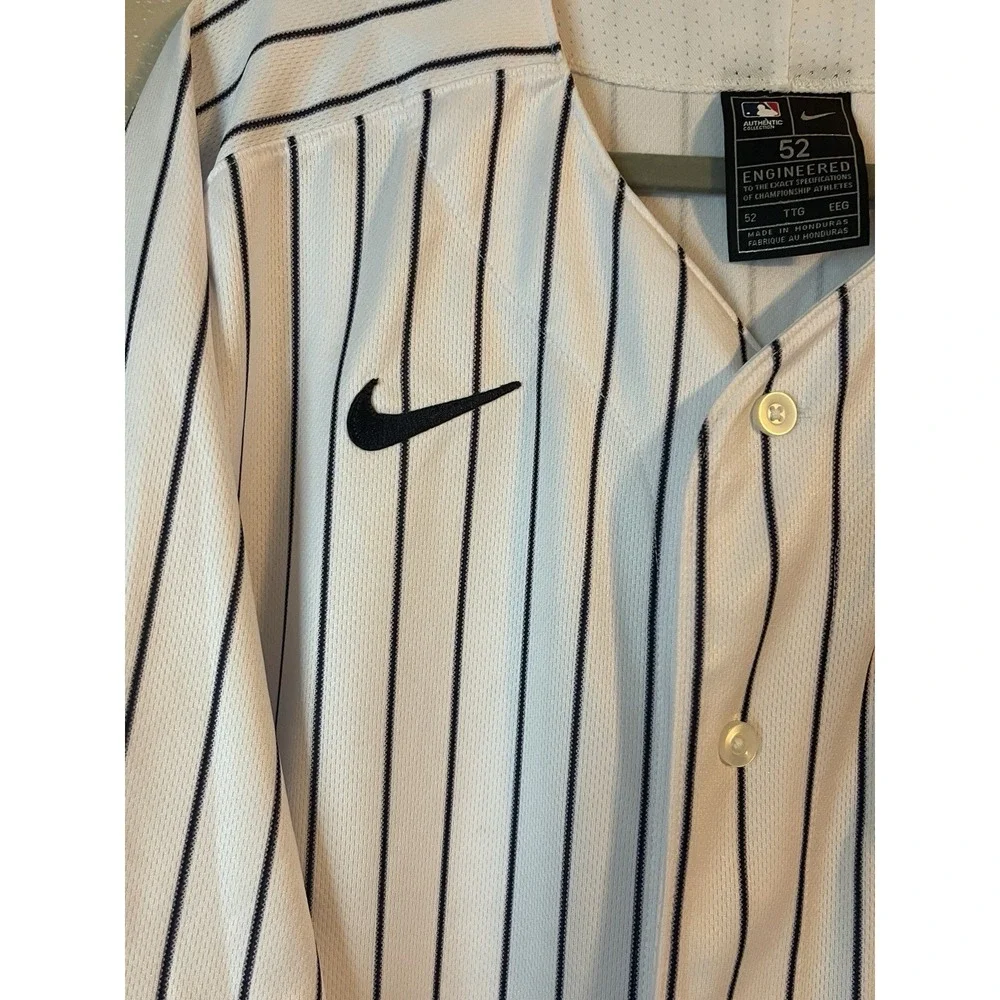 Men's 52 NWT New York Yankees Aaron Judge #99 Nike Authentic Jersey White